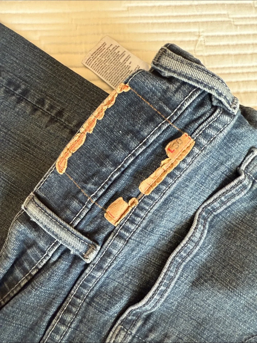 Levi’s  Blue Men's Straight-Leg Jeans W40 L30